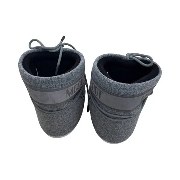 Moon Boot Iconic Low Felt Boots size4.5/ 6 - Picture 6 of 7